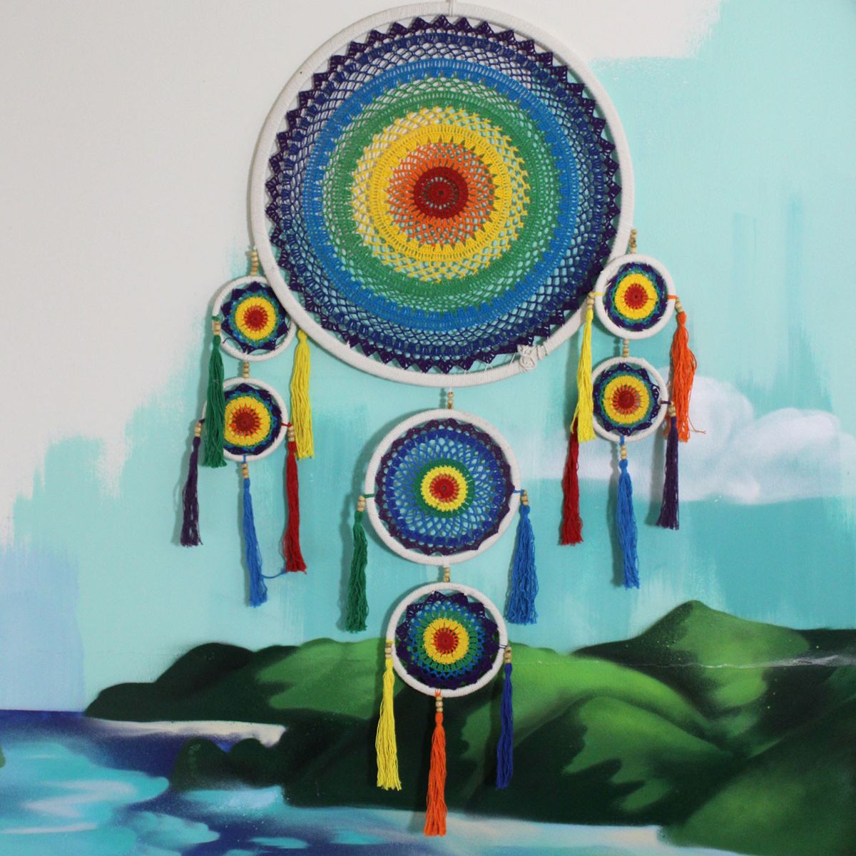 Dreamcatcher – Vivid Rainbow, Extra Large