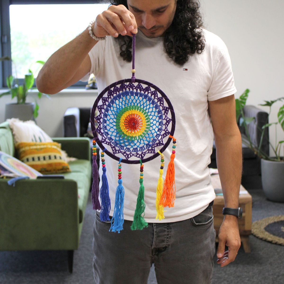 Dreamcatcher – Vivid Rainbow, Small 22x56cm