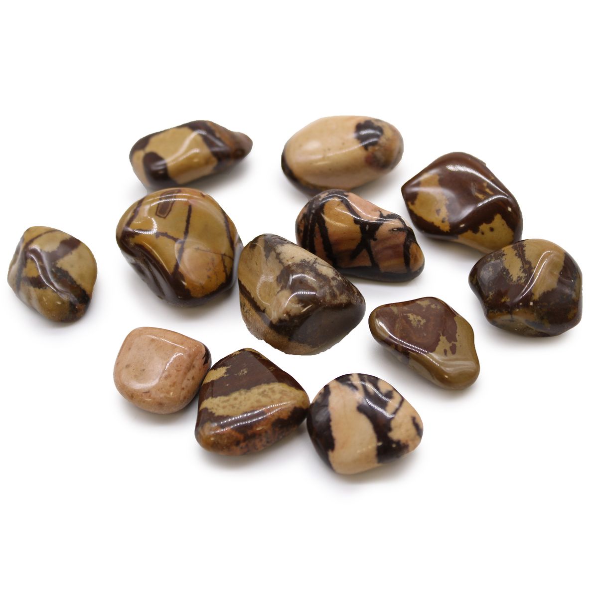 Nguni Jasper African Tumble Stones – Medium