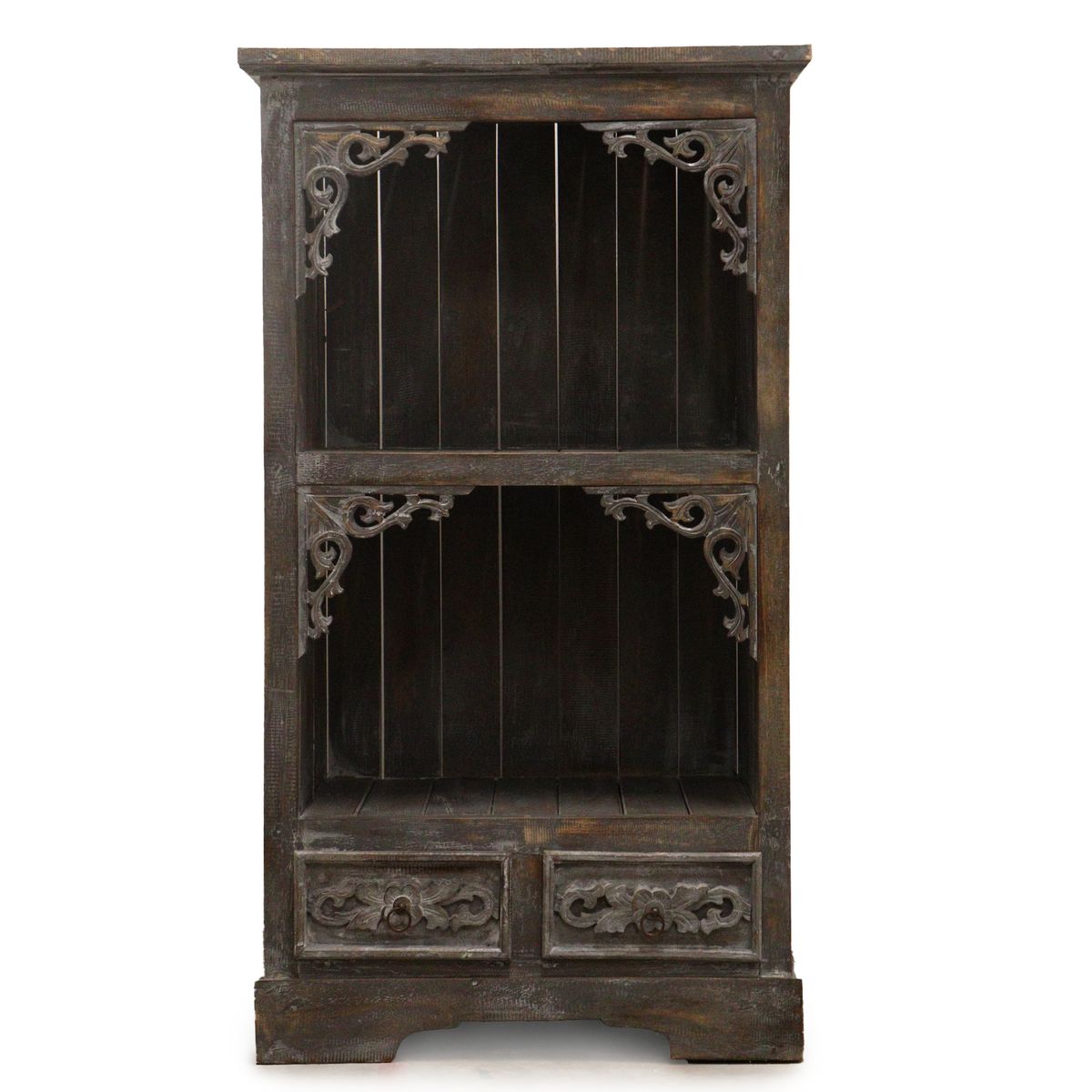 Albasia Wood Bathroom Cabinet – Greywash