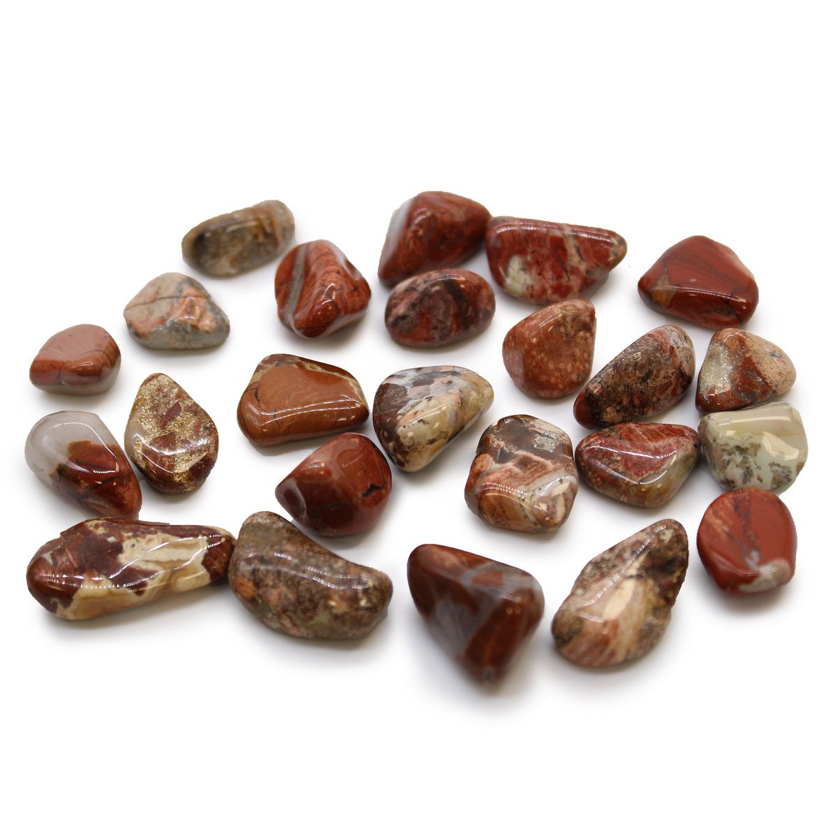 Brecciated Jasper African Tumble Stones – Small