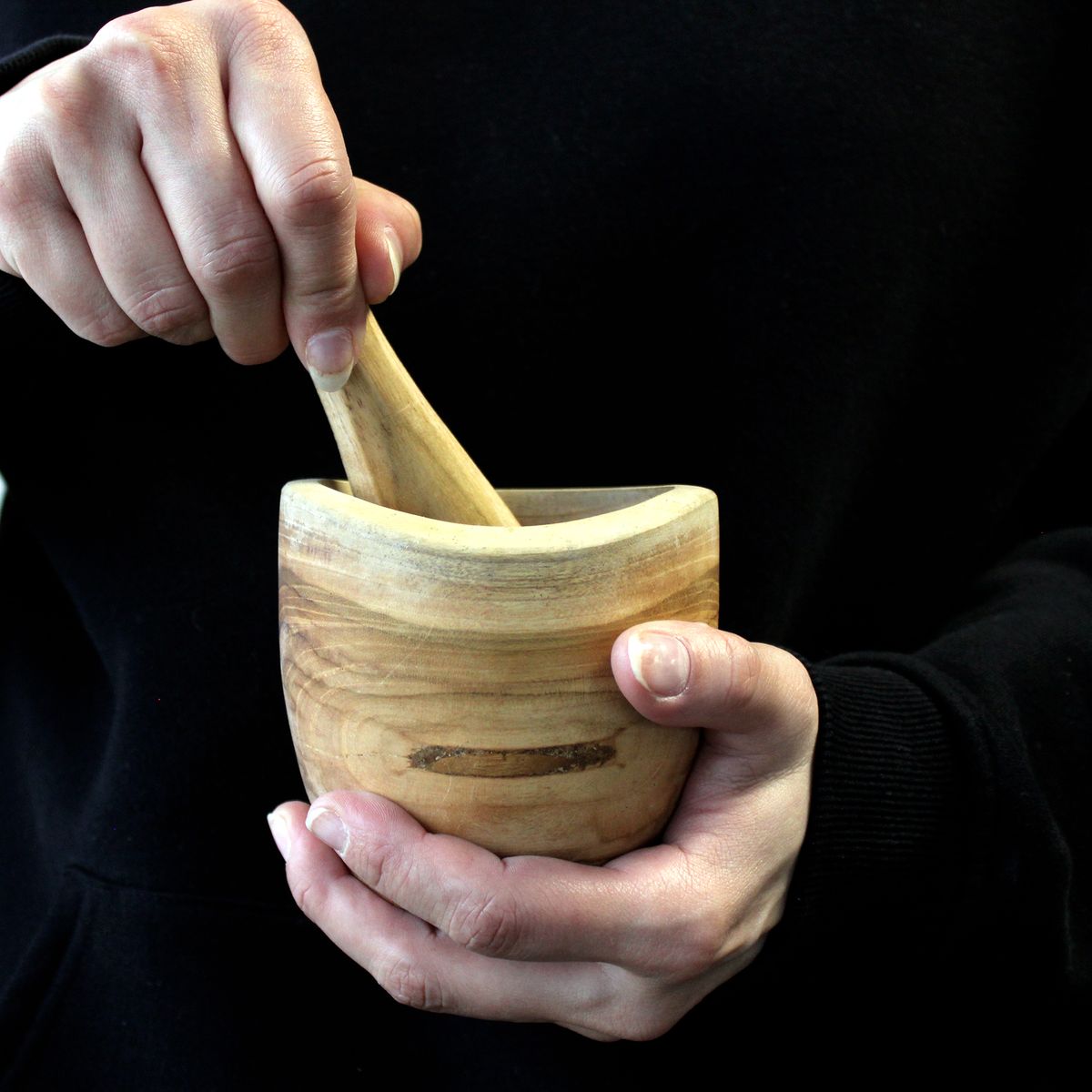 Teak Pestle & Mortar – Small