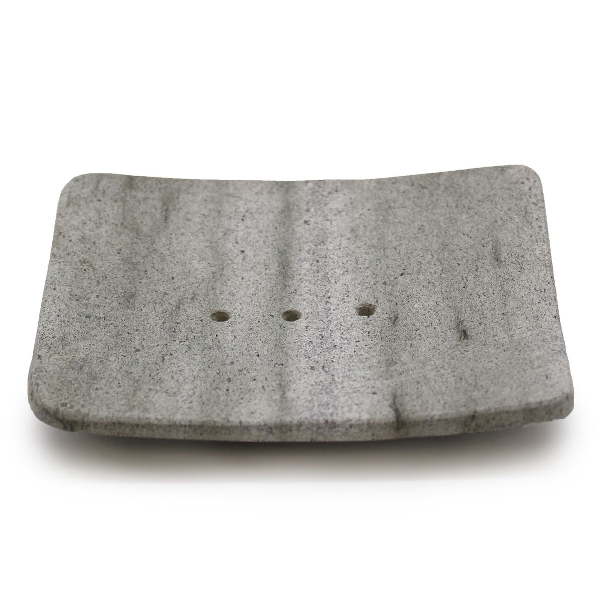Square Zeolite Stone Soap Dish