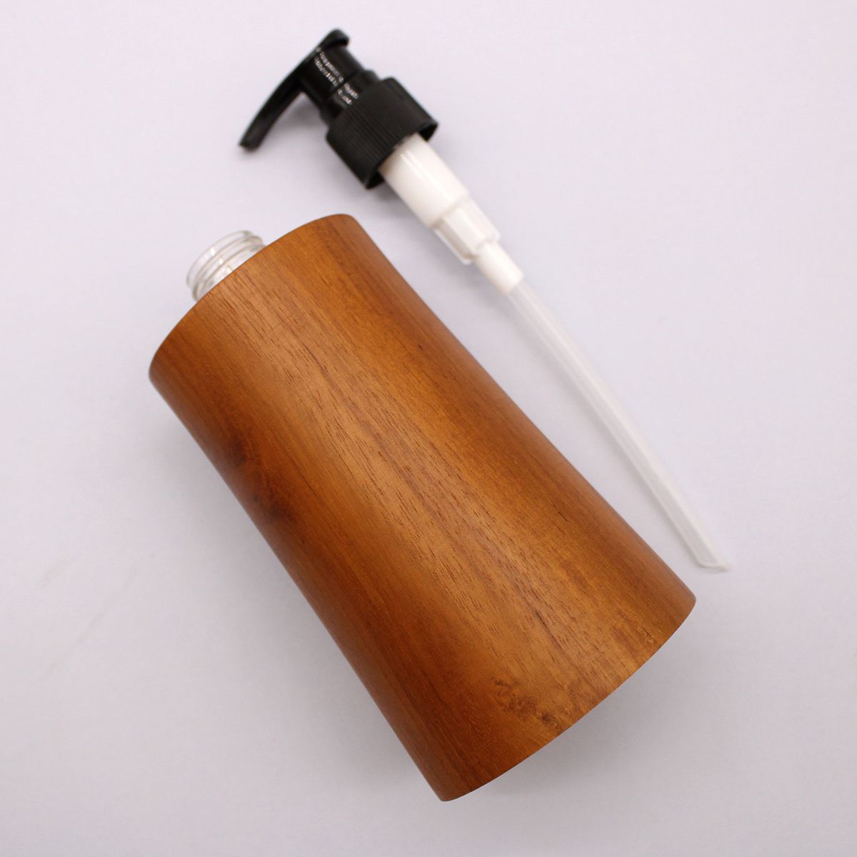 Natural Teakwood Soap Dispenser – Taper