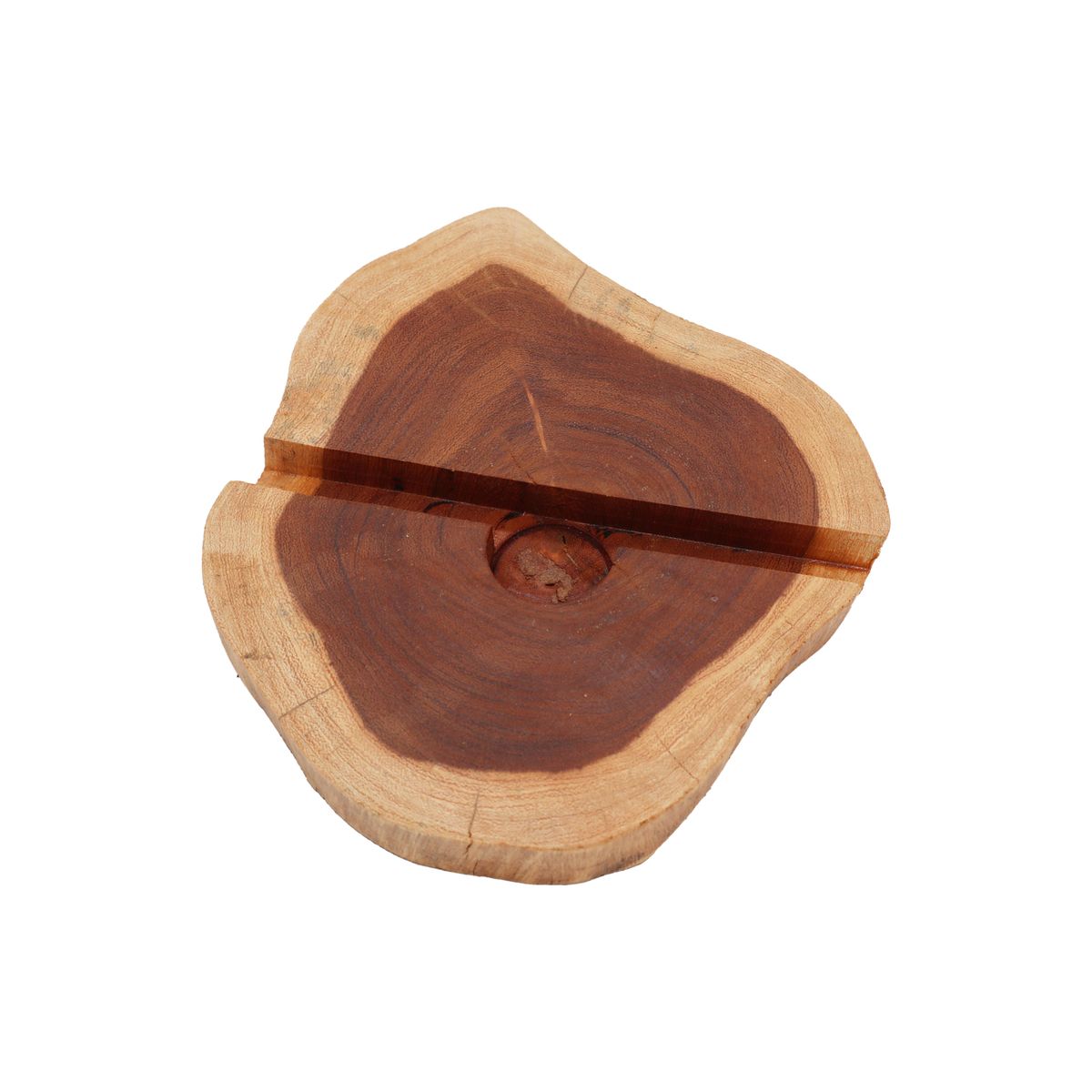 Gamal Wood Phone Holder – Natural, Large