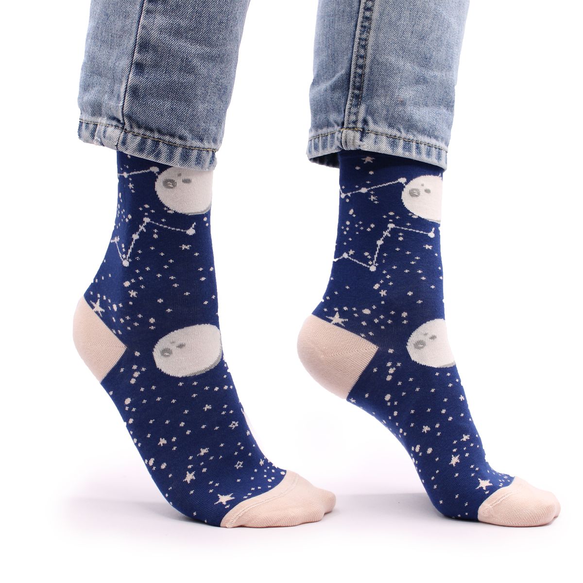 Hop Hare Bamboo Socks – Moon Walk