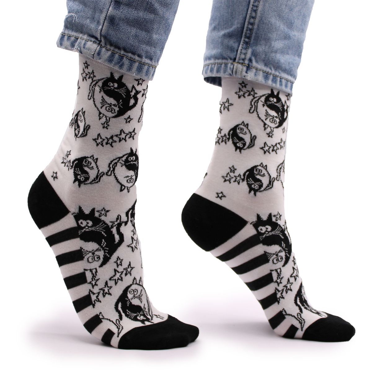 Hop Hare Bamboo Socks – Yin Yang