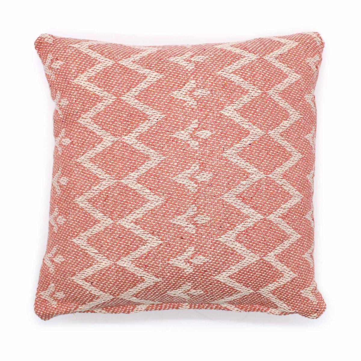 Classic Cushion Cover – Jagged Pink, 40 x 40cm