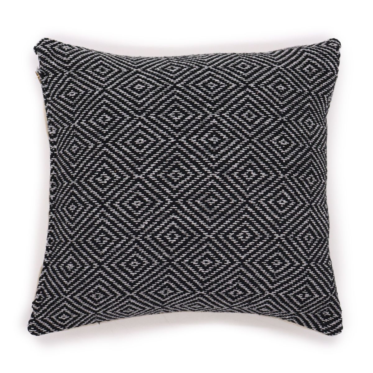 Classic Cushion Cover – Maze Black, 40 x 40cm