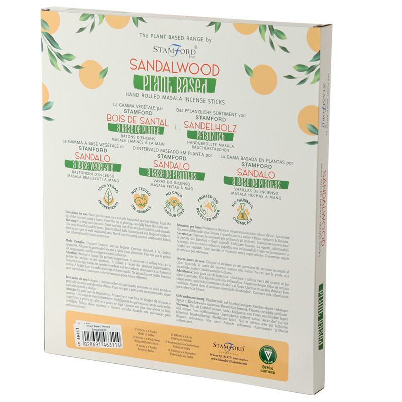 Plant-Based Masala Incense Sticks – Sandalwood