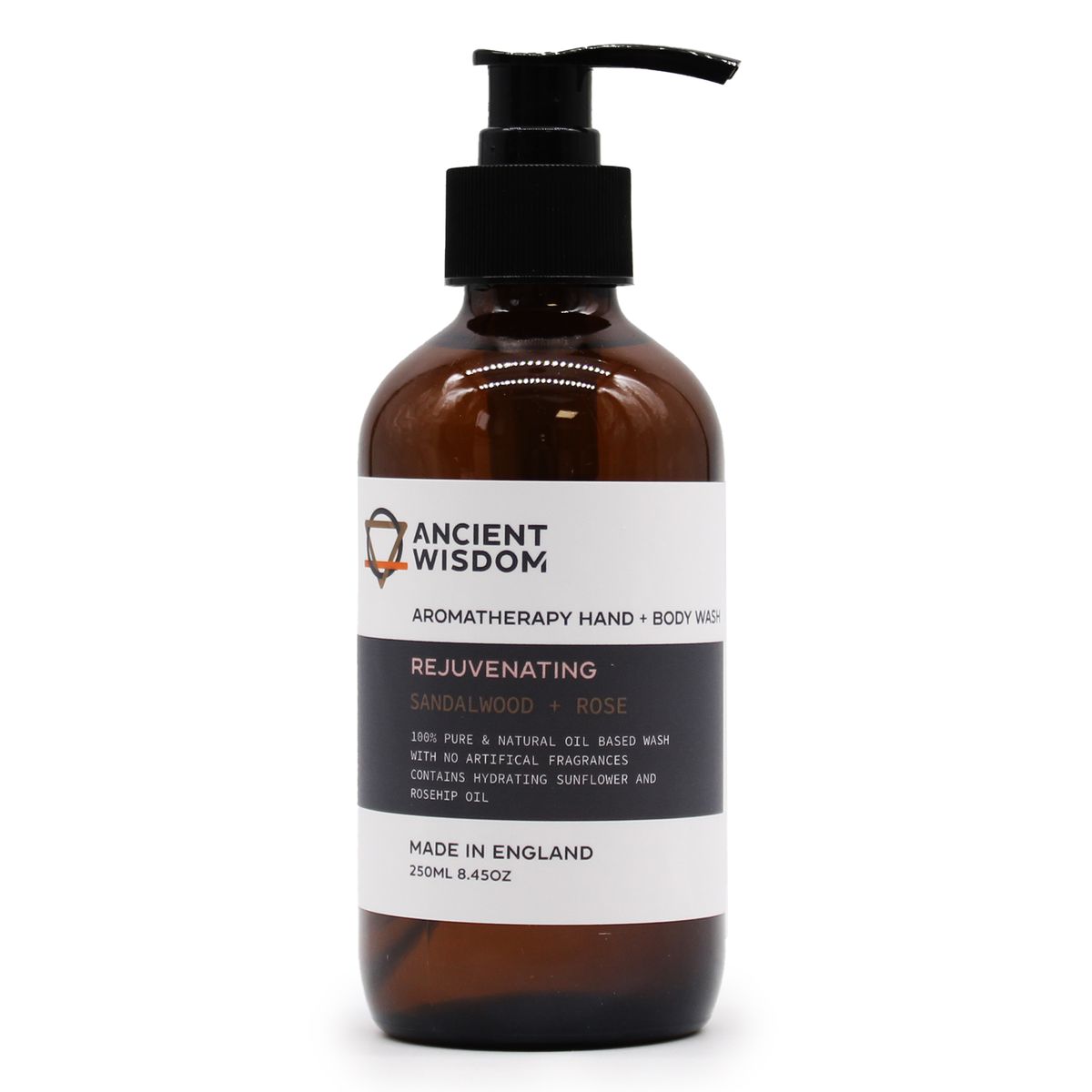 Sandalwood & Rose Hand & Body Wash – 250ml