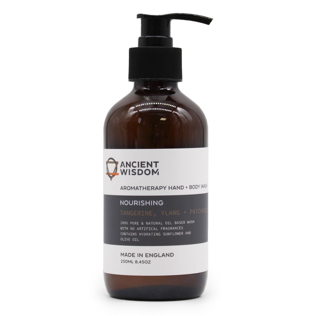 Tangerine, Ylang & Patchouli Hand & Body Wash – 250ml