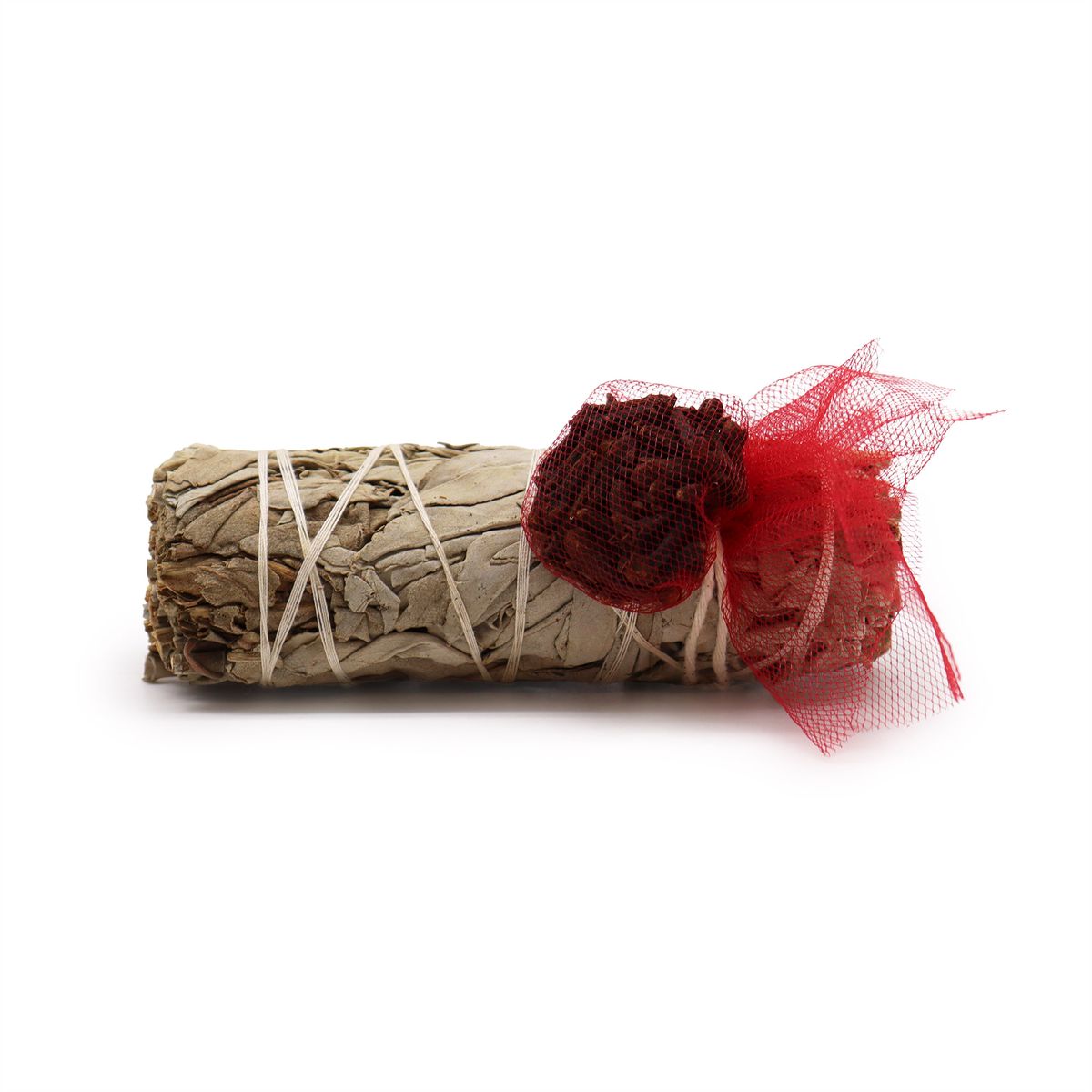 Smudge Stick – White Sage & Clove, 10cm
