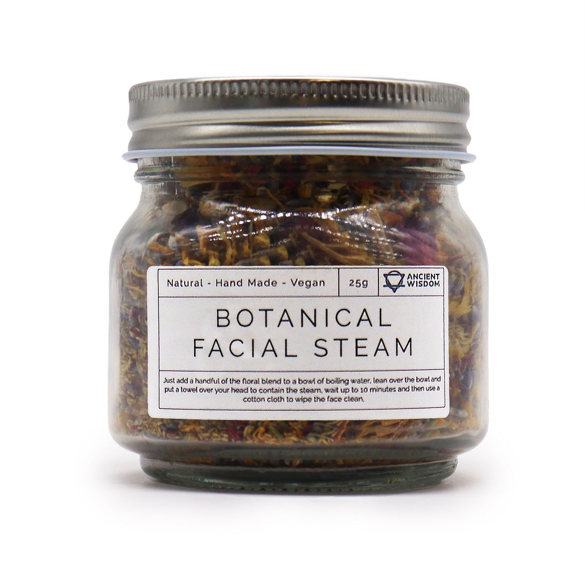 Botanical Facial Steam Blend – Natural, 250g