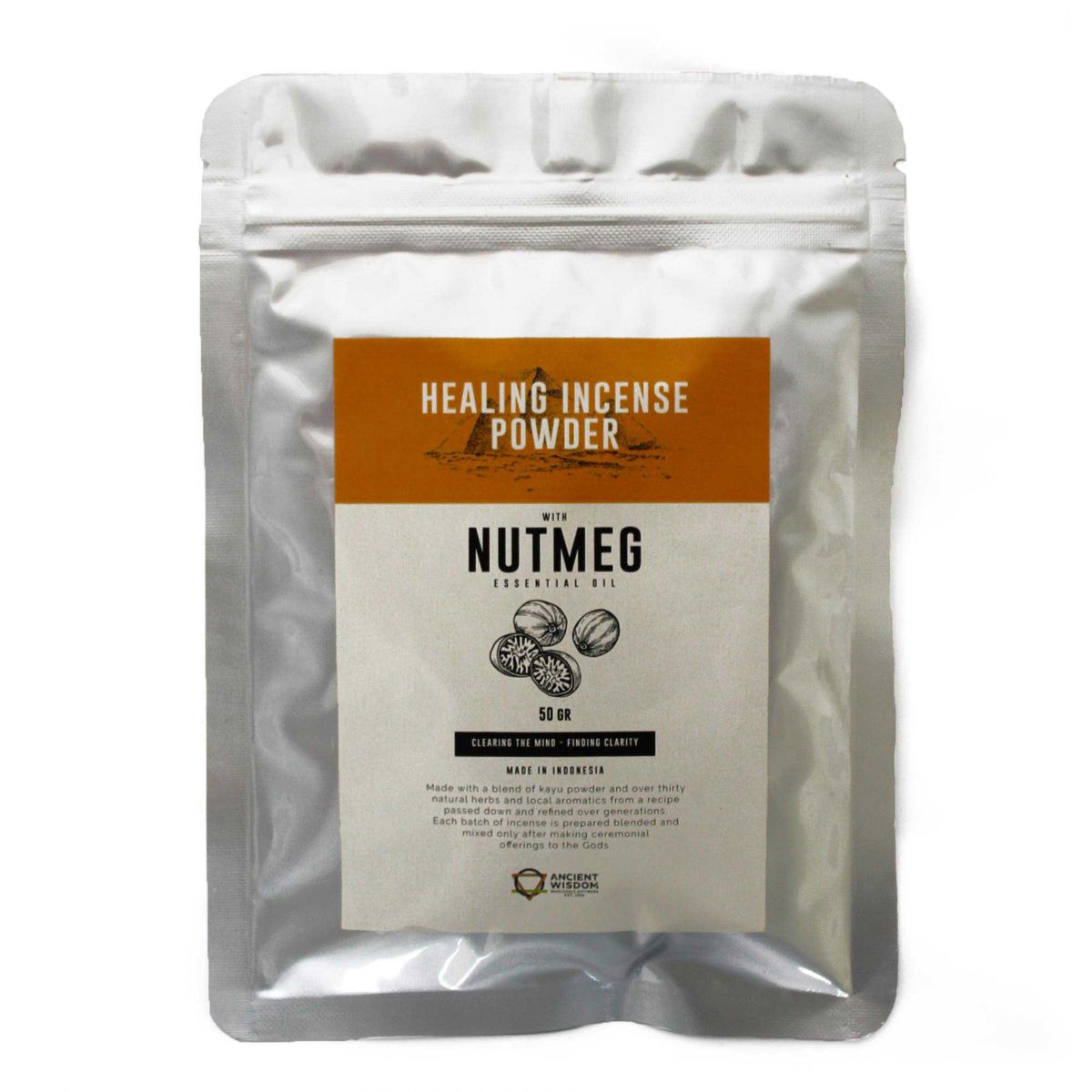 Incense Powder – Nutmeg, 50g