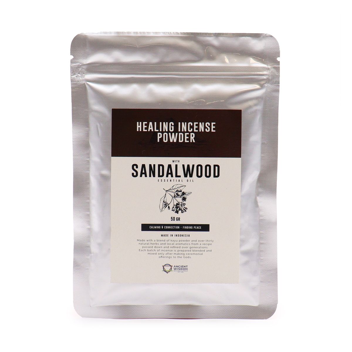 Incense Powder – Sandalwood, 50g