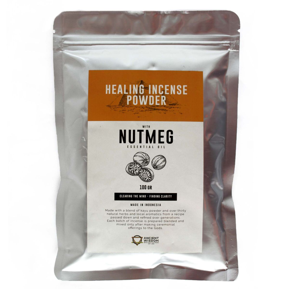 Incense Powder – Nutmeg, 100g