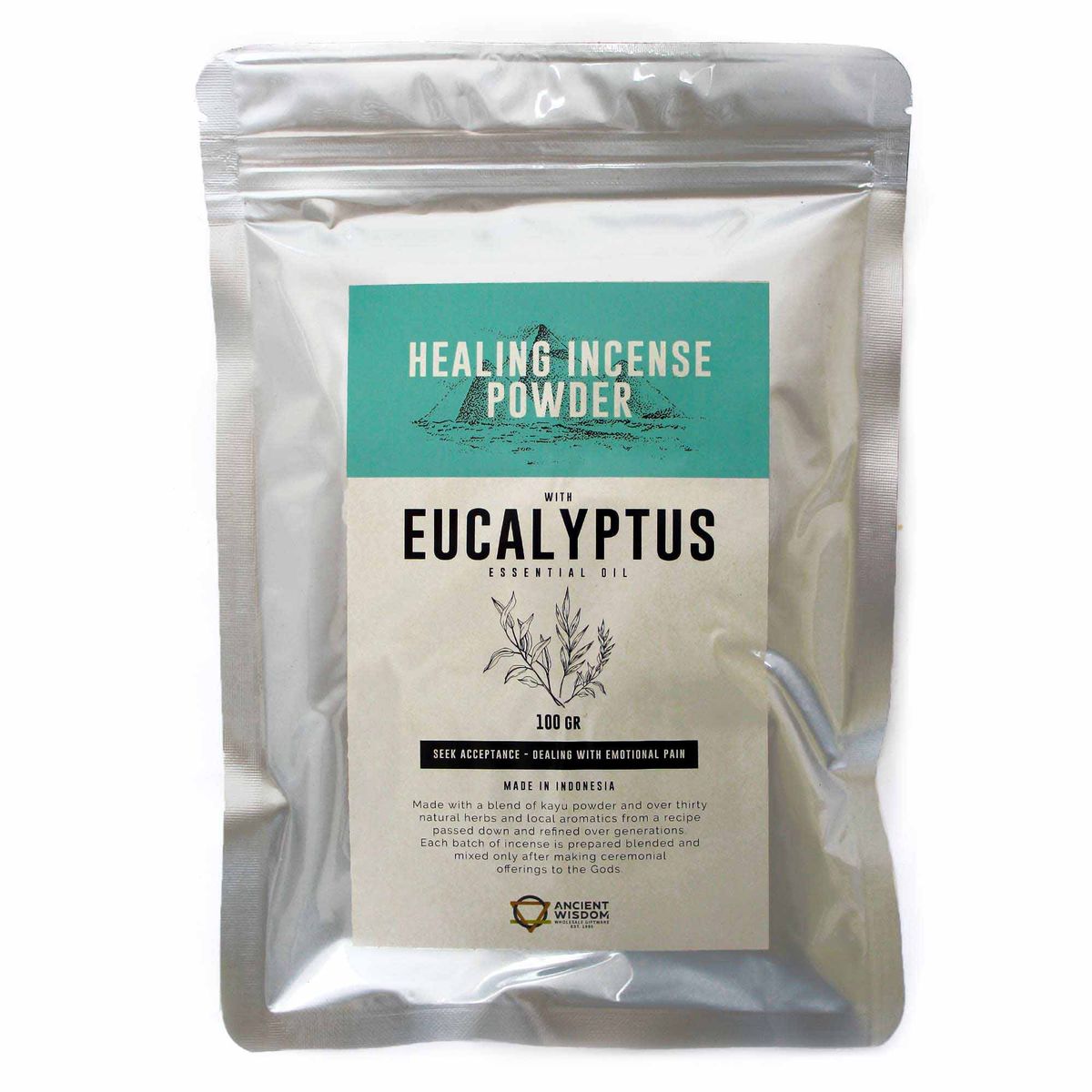 Incense Powder – Eucalyptus, 100g