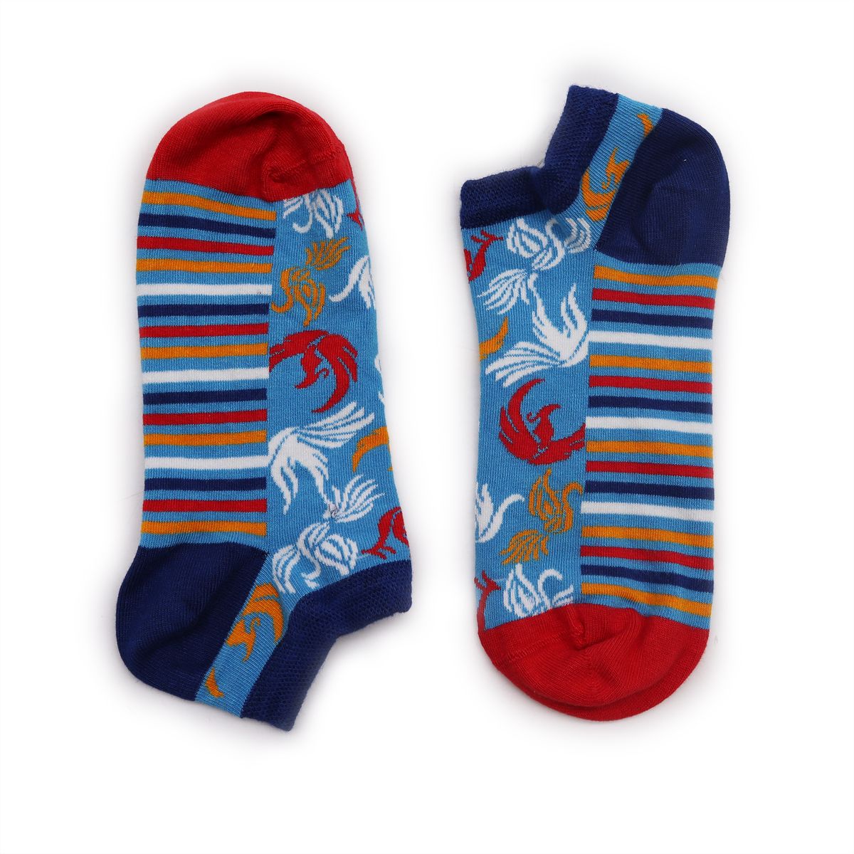Hop Hare Low Bamboo Socks – Phoenix, S/M (3.5–6.5)