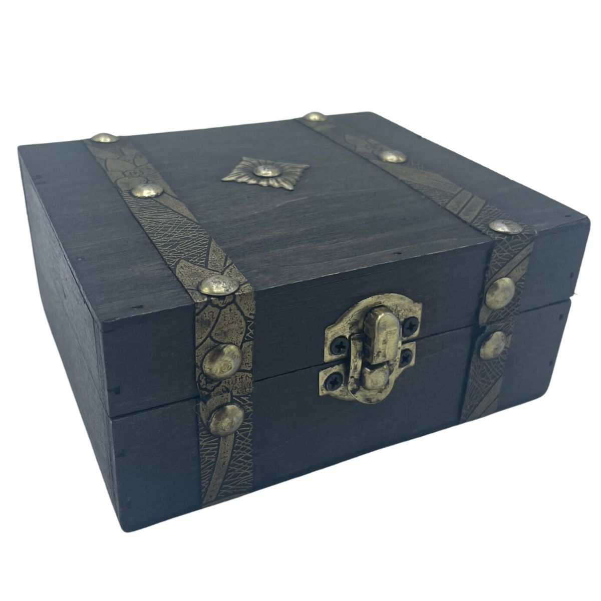 Square Tea Chest – Grey