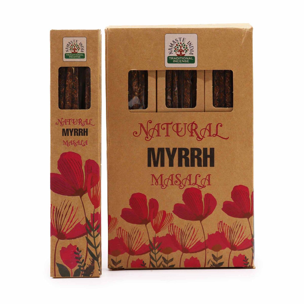 Natural Botanical Masala Incense Sticks – Myrrh