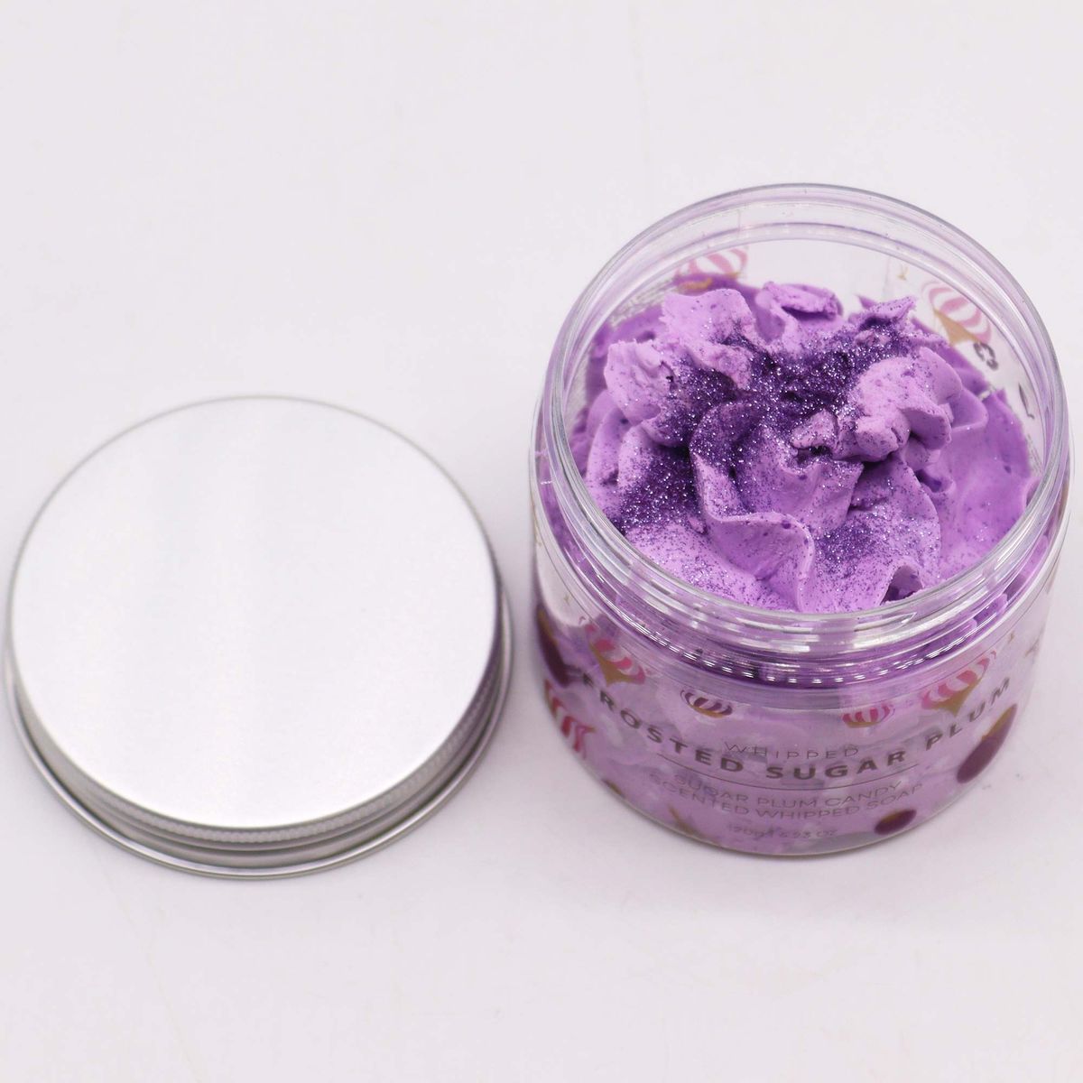 Frosted Sugar Plum Whipped Soap – 120g