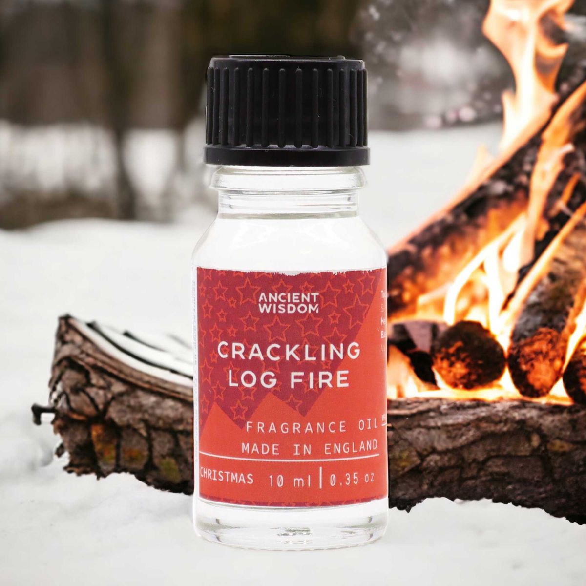 Crackling Log Fire Fragrance Oil – 10ml