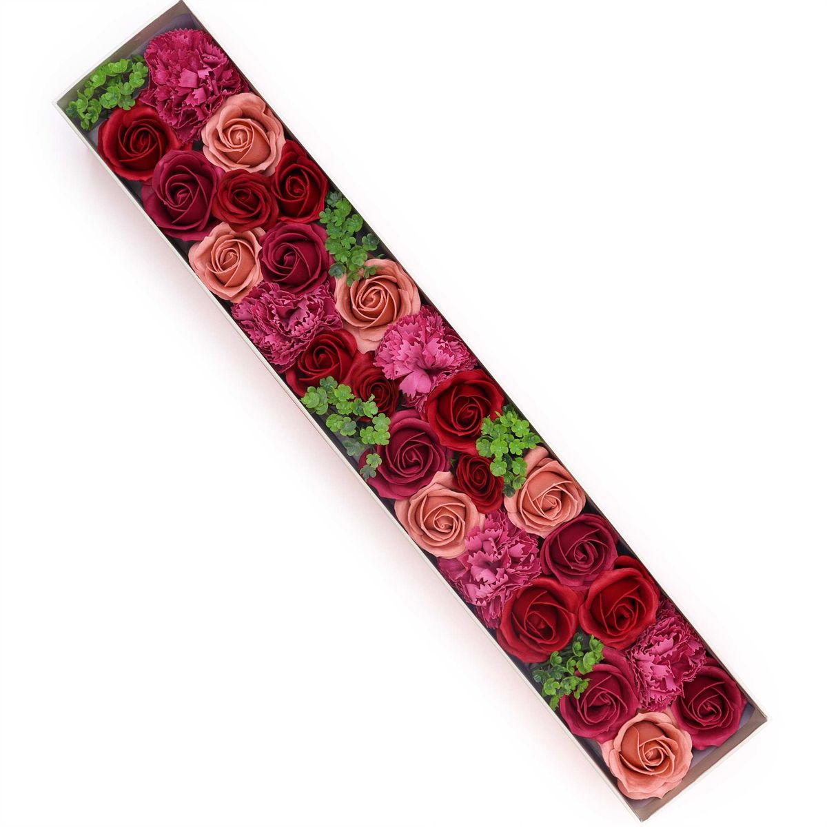 Soap Flowers Extra Long Gift Box – Vintage Roses
