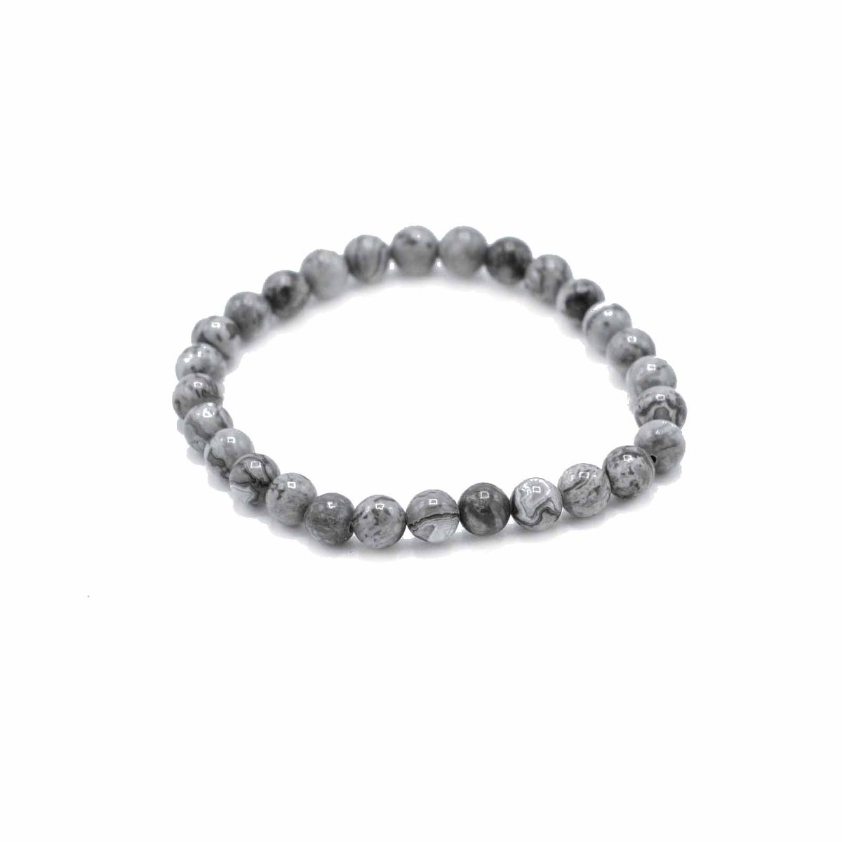 Gemstone Manifestation Bracelet – Map Stone, Prosperity