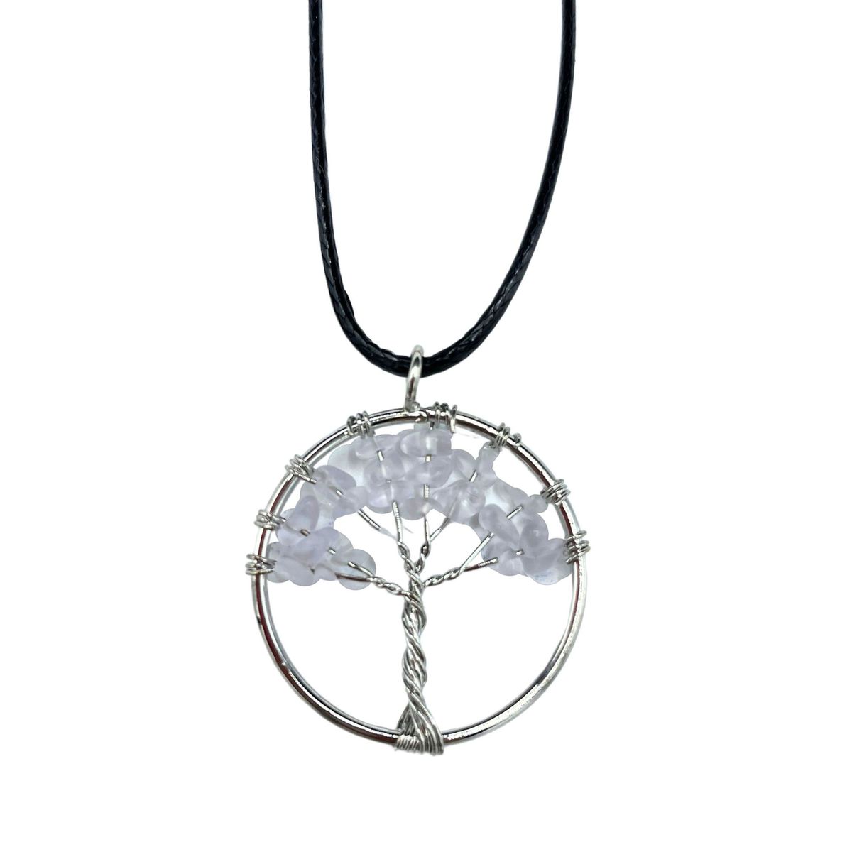 Tree of Life Pendant – Rock Crystal