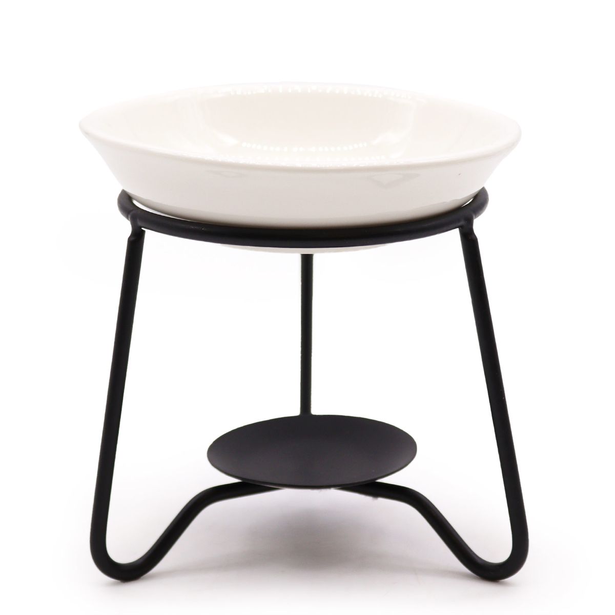 Ceramic & Metal Oil Burner – Simple Stand