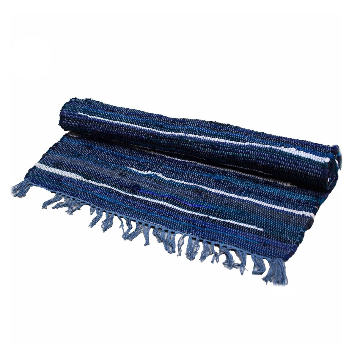 Premium Rag Rug – Charcoal Greys, 150 x 90cm