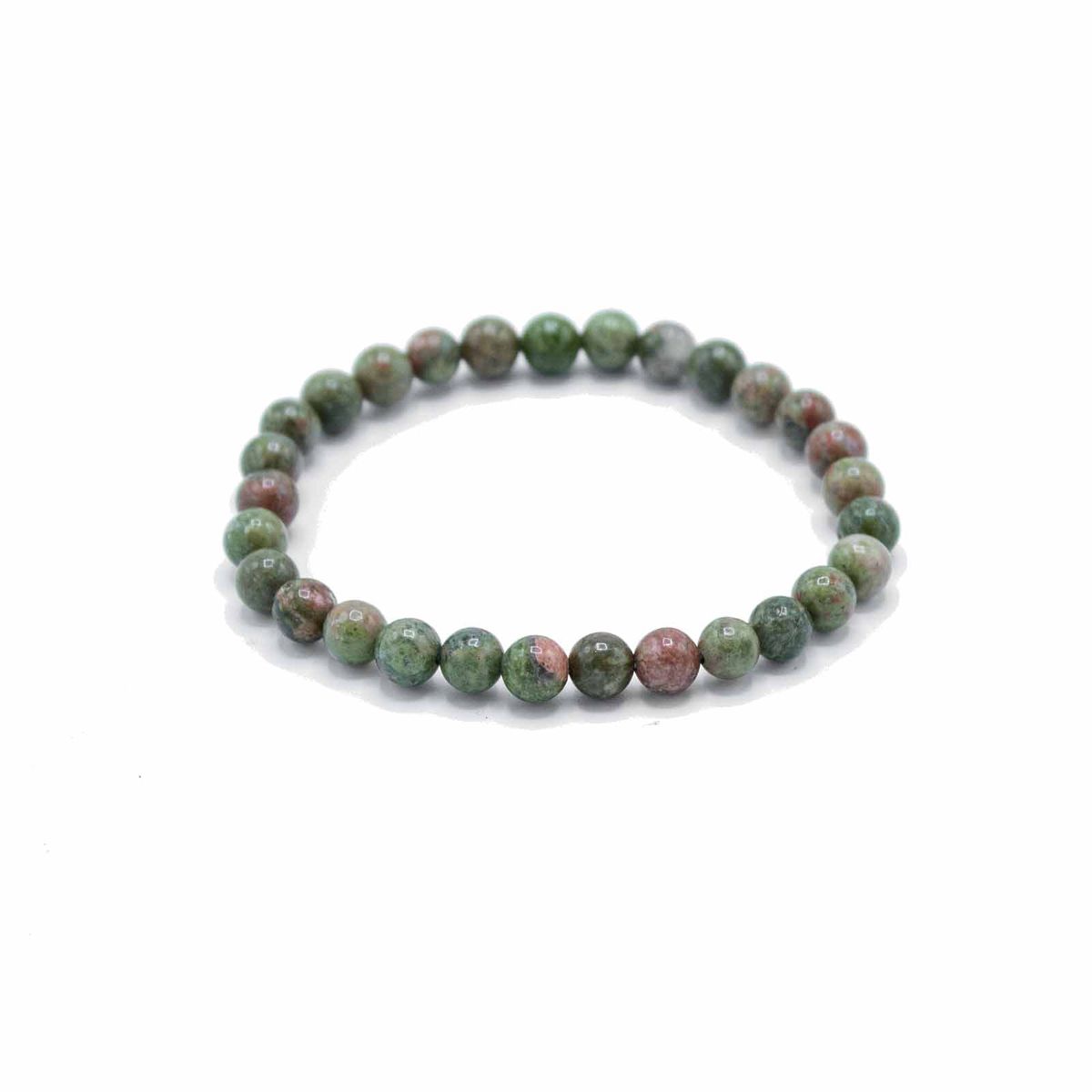 Gemstone Manifestation Bracelet – Green Jasper, Growth