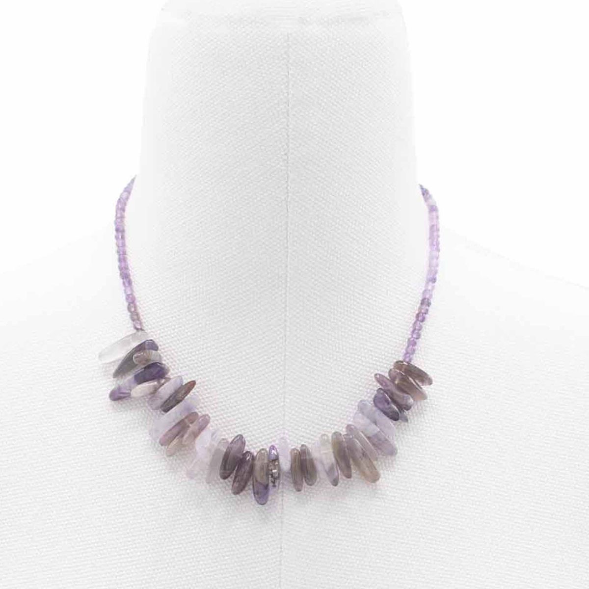 Longstone Gem Necklace – Amethyst