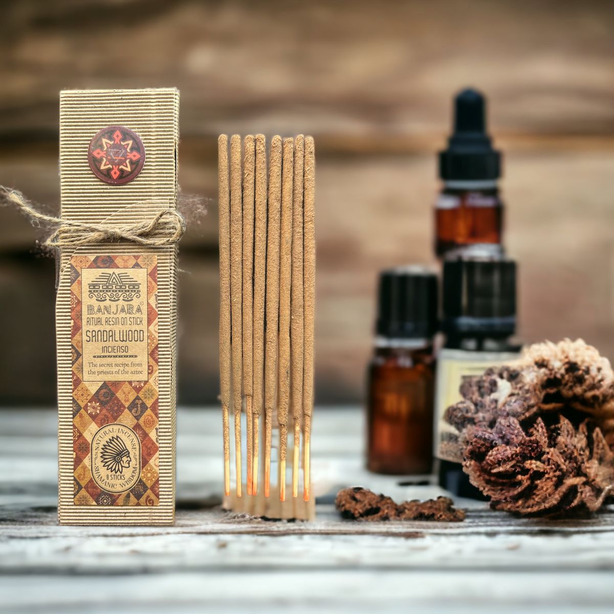 Ritual Resin Incense Sticks – Sandalwood