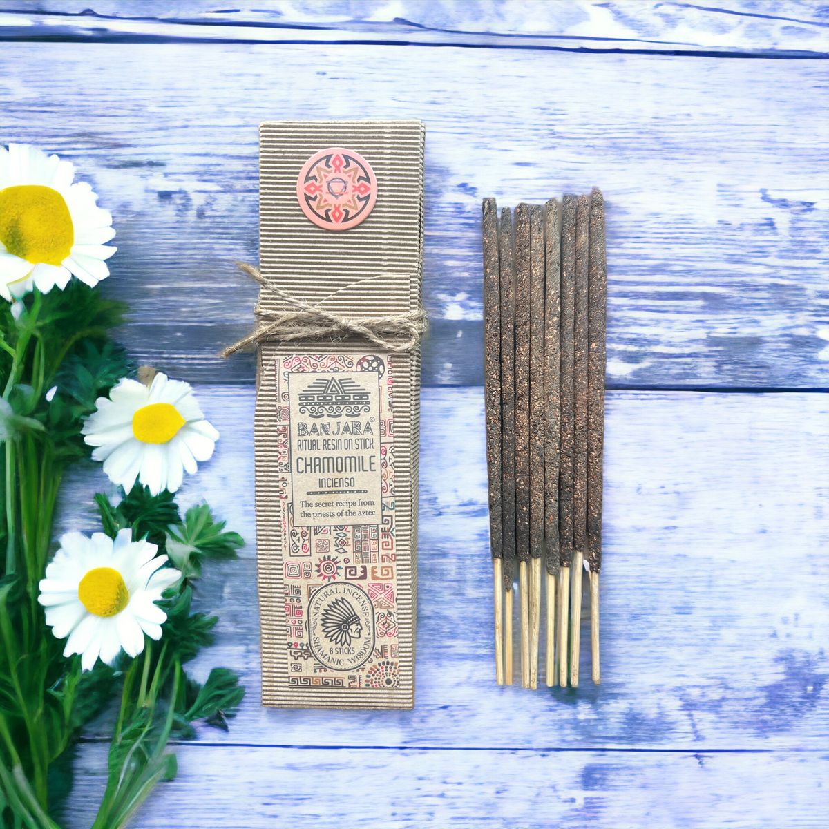 Ritual Resin Incense on Stick – Chamomile