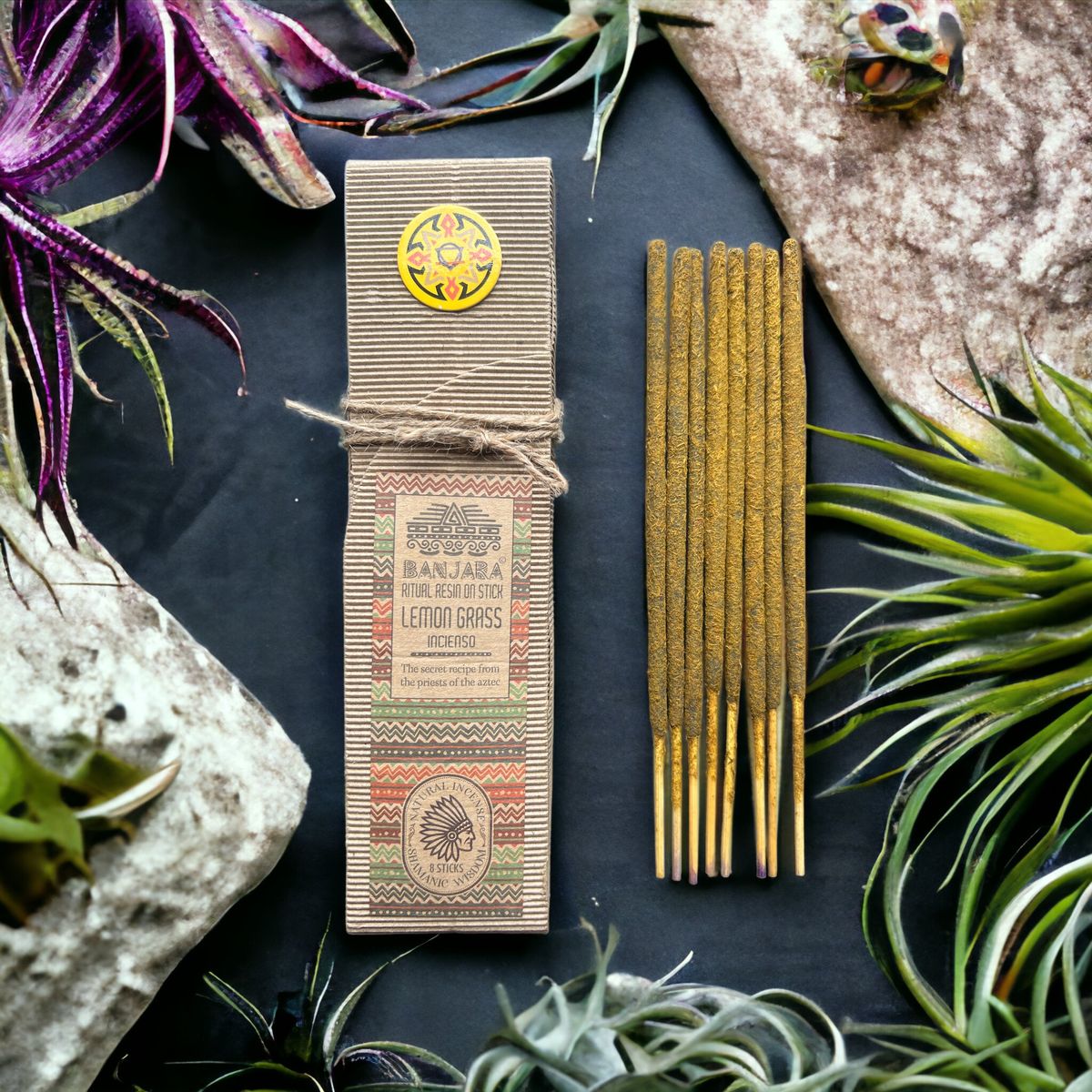 Ritual Resin Incense on Stick – Lemongrass