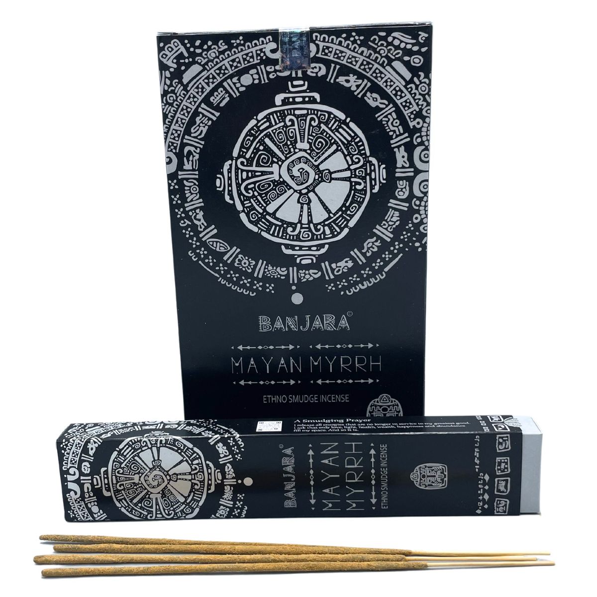 Banjara Tribal Smudge Incense Sticks – Mayan Myrrh