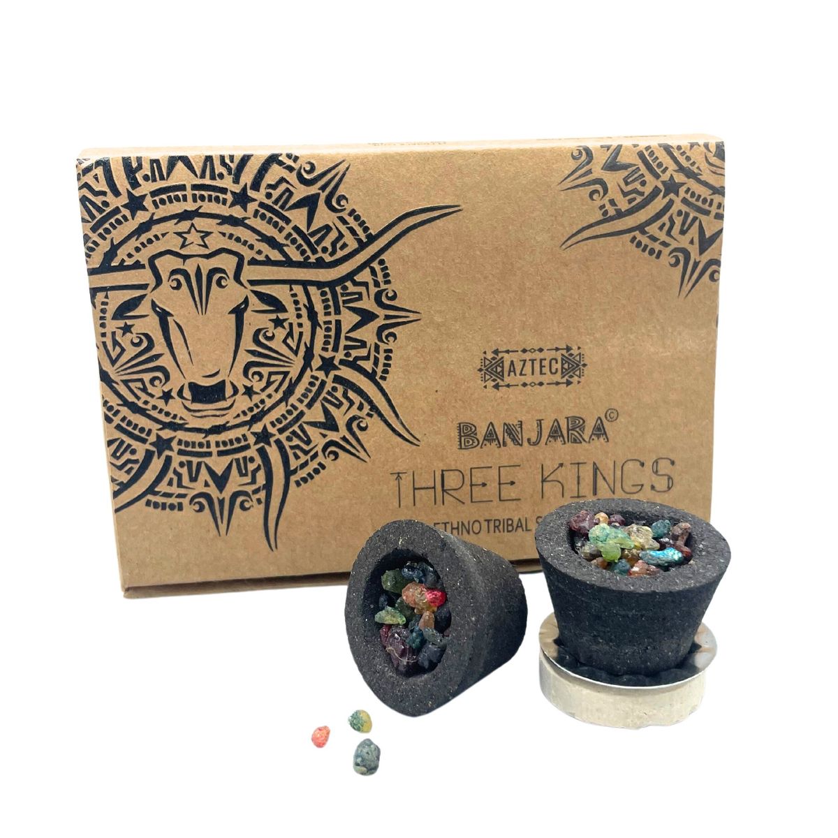 Banjara Resin Cups – Three Kings