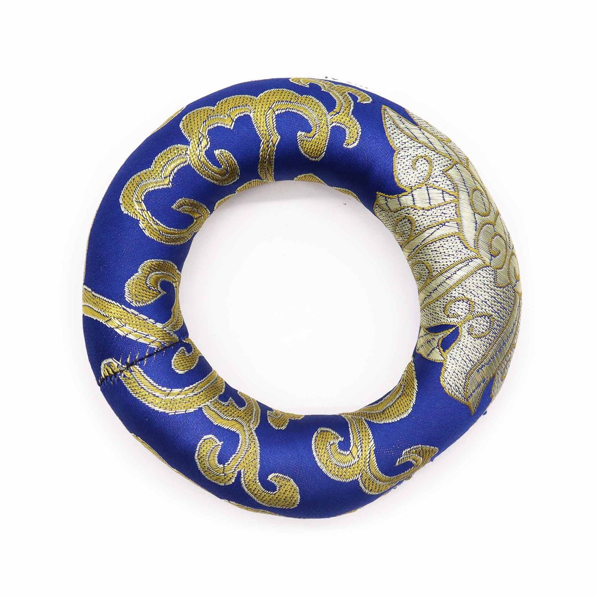 Singing Bowl Ring Cushion – Blue, 10cm