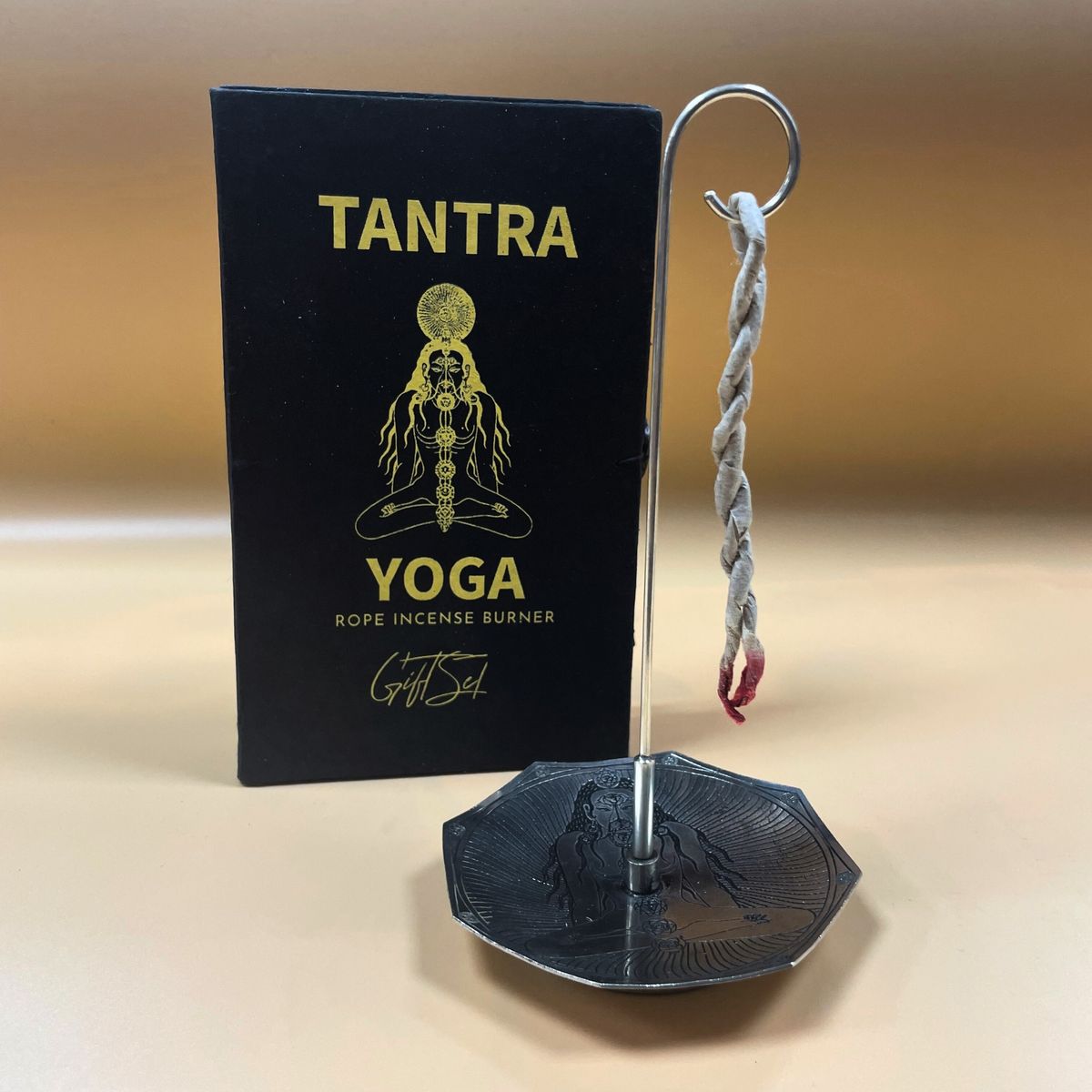 Rope Incense & Silver Plated Holder Set – Tantra Yoga