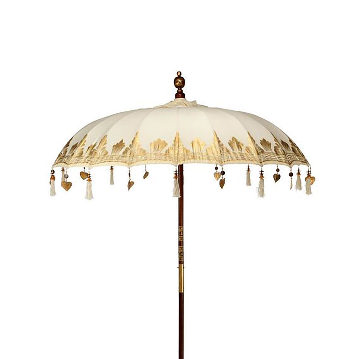 Bali Patio Parasol – Canvas, Natural Decor, 2m