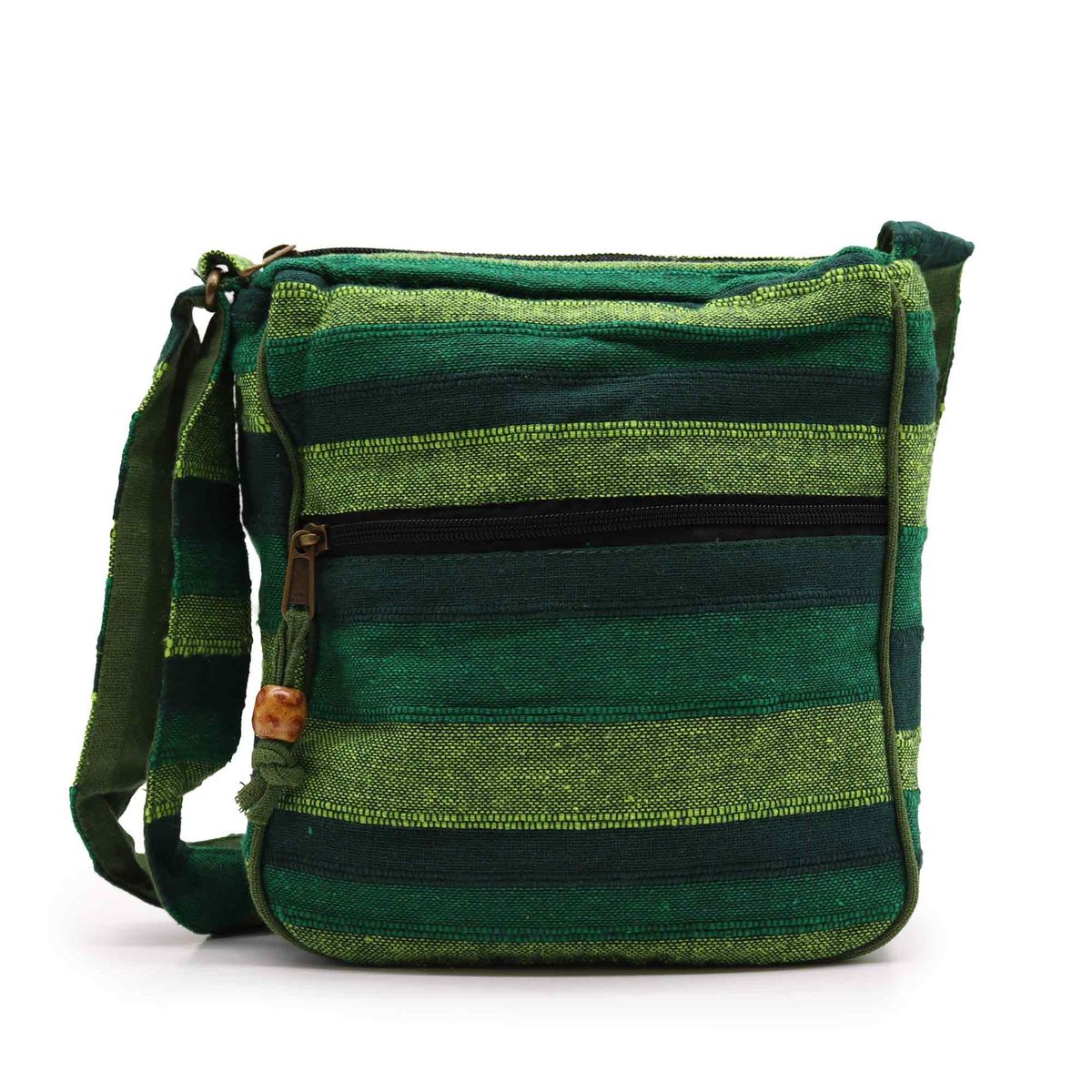 Large Nepal Sling Bag – Forest Green