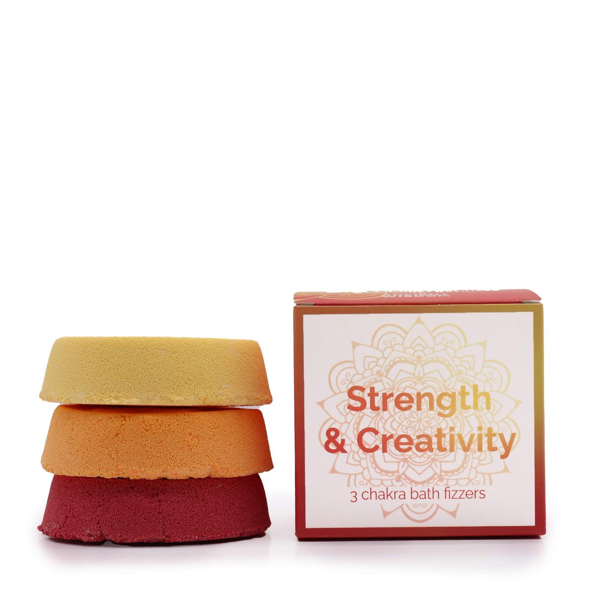 Chakra Bath Fizz Small Gift Box – Strength & Creativity