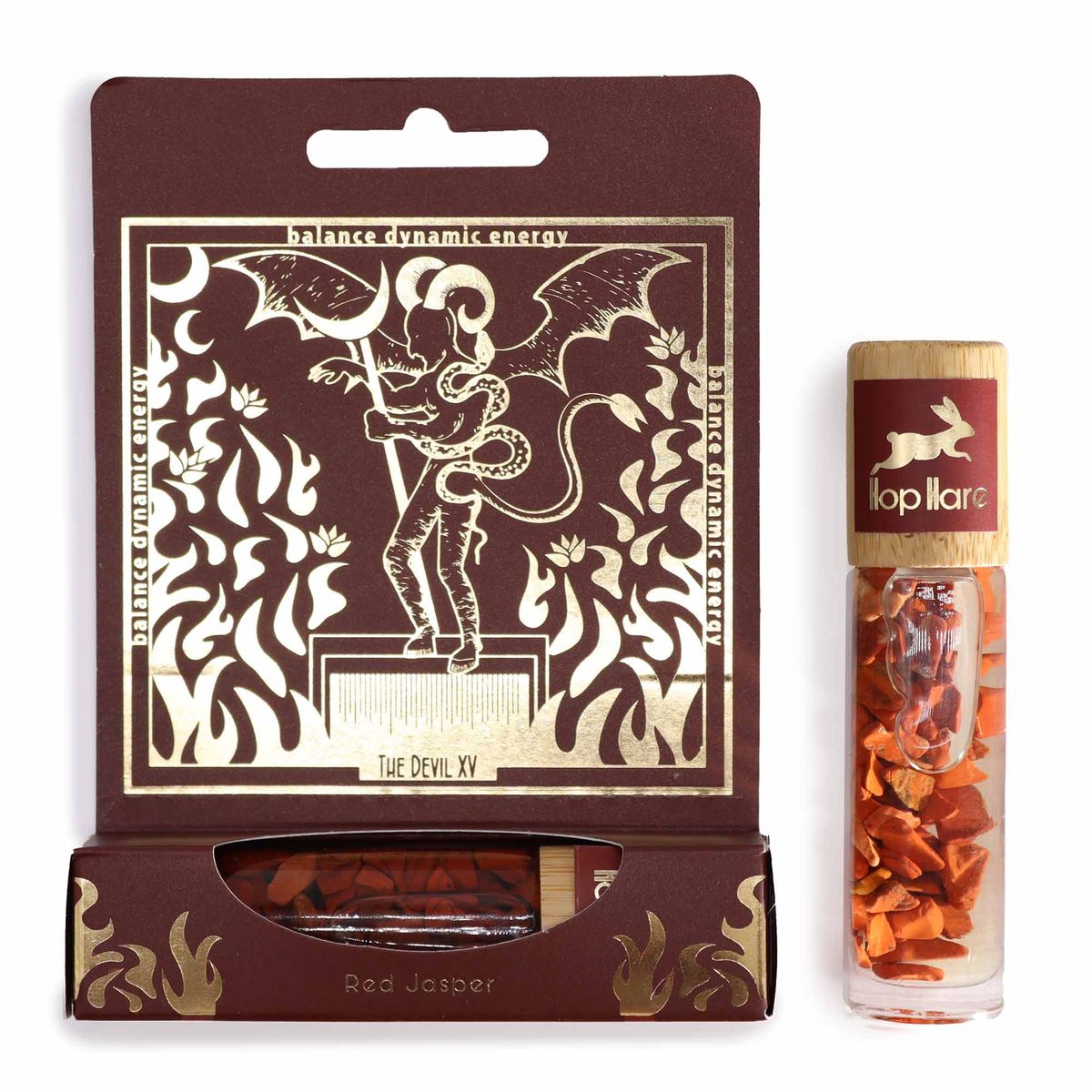Hop Hare Tarot Gemstone Roll-On – The Devil