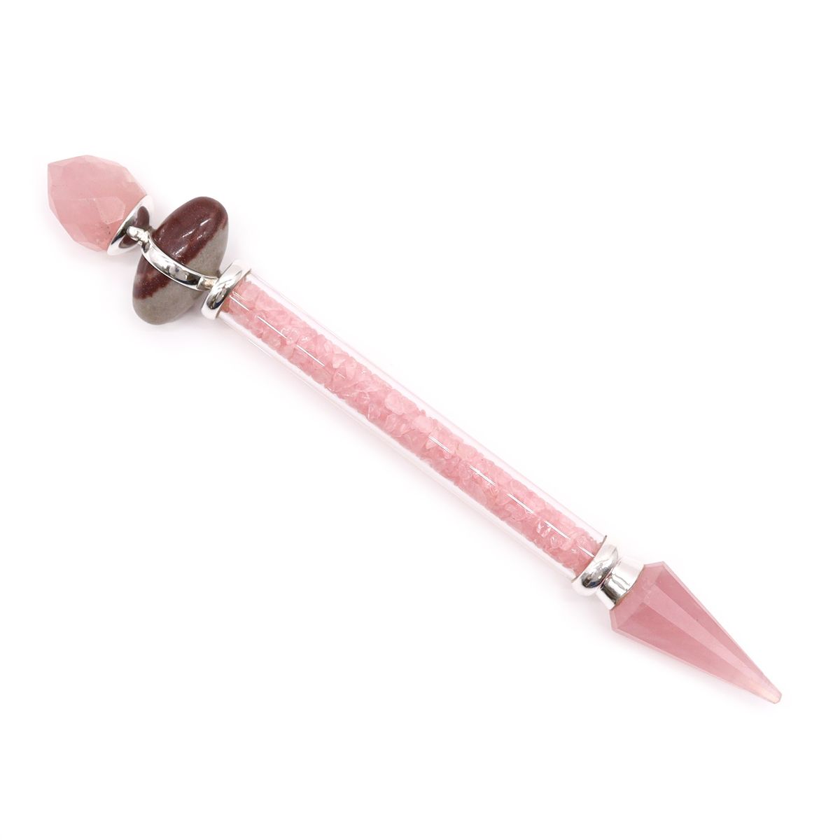 Shiva Lingam Magic Wand – Rose Quartz, Love