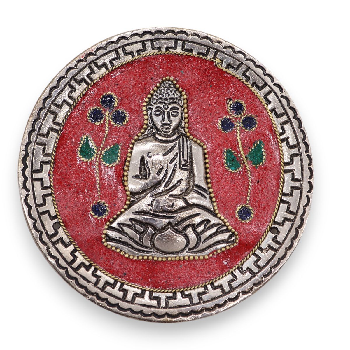 Buddha Incense Holder – Red Decor
