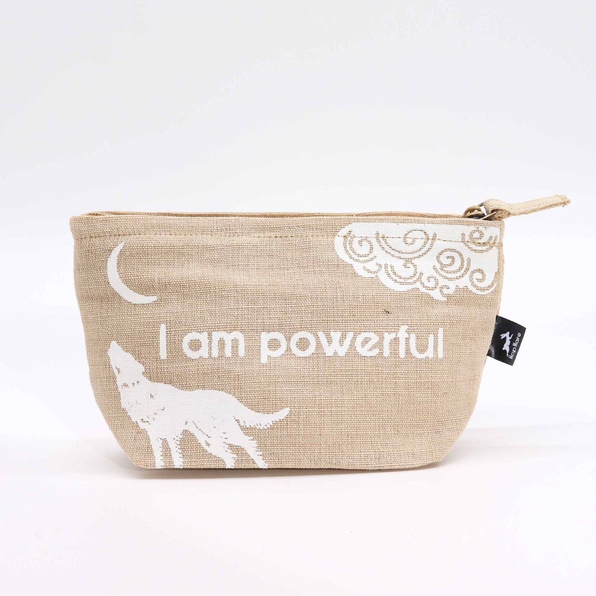 Hop Hare Jute Pouch – I Am Powerful