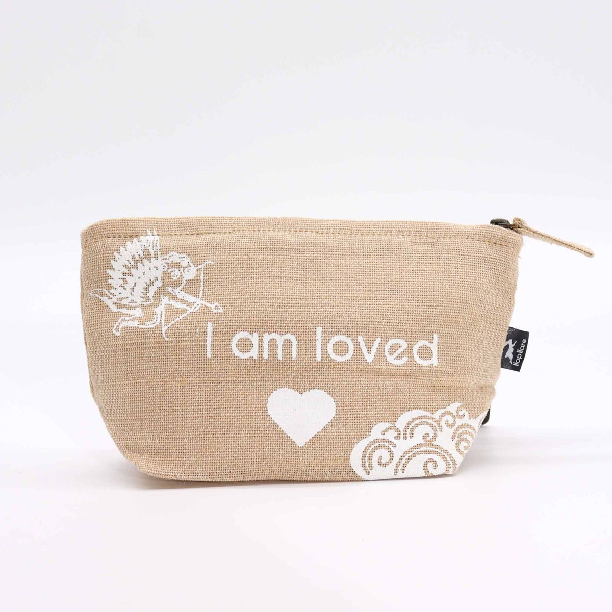 Hop Hare Jute Pouch – I Am Loved