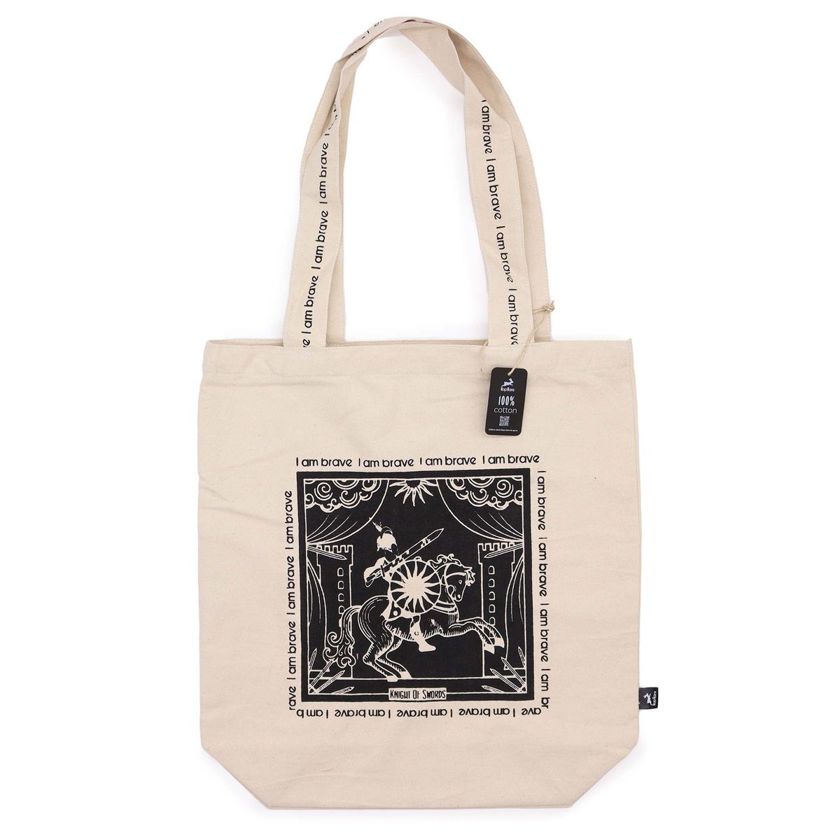 Hop Hare Tote Bag – I Am Brave